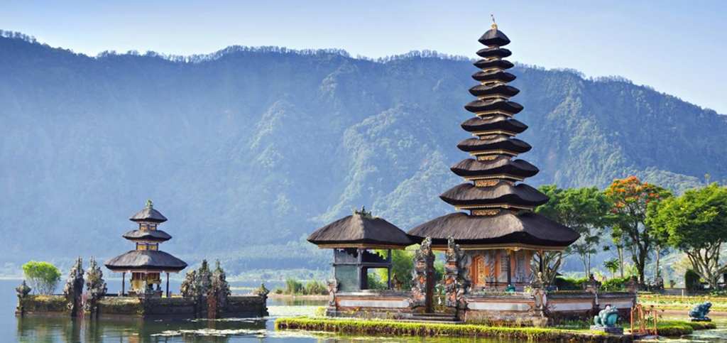Pagoda temple in Bali